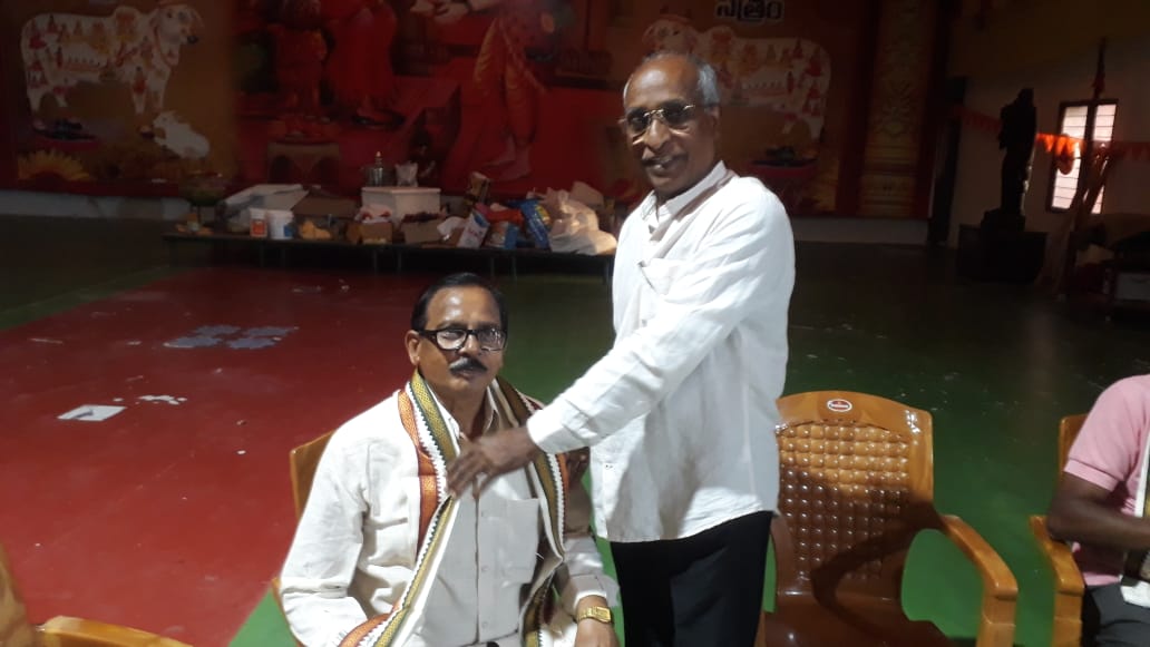 Honoring Satyanarayana Garu on Teachers day, 2023